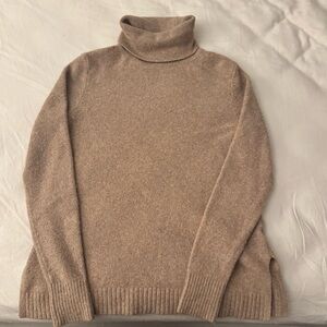 J. Crew Extra-Soft Tan Sweater